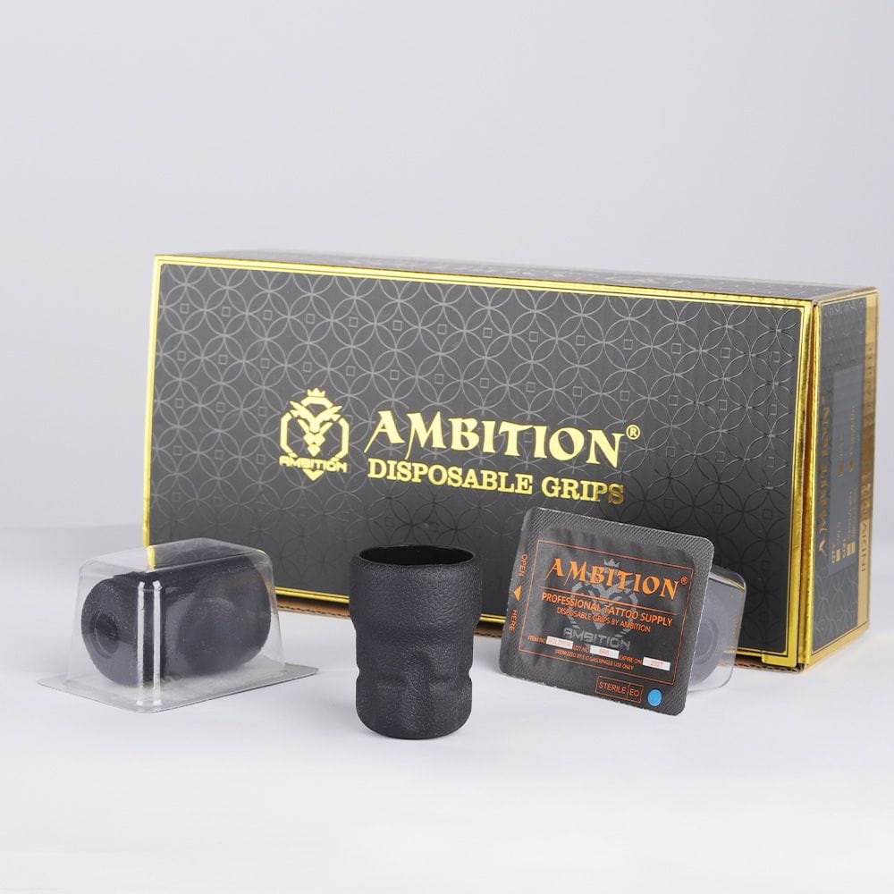 Ambition Soldier P2 Disposable Tattoo Grips-12Pcs