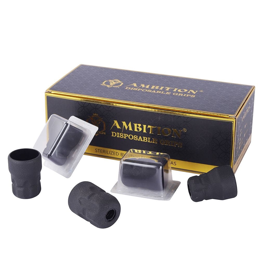Ambition Soldier P2 Disposable Tattoo Grips-12Pcs