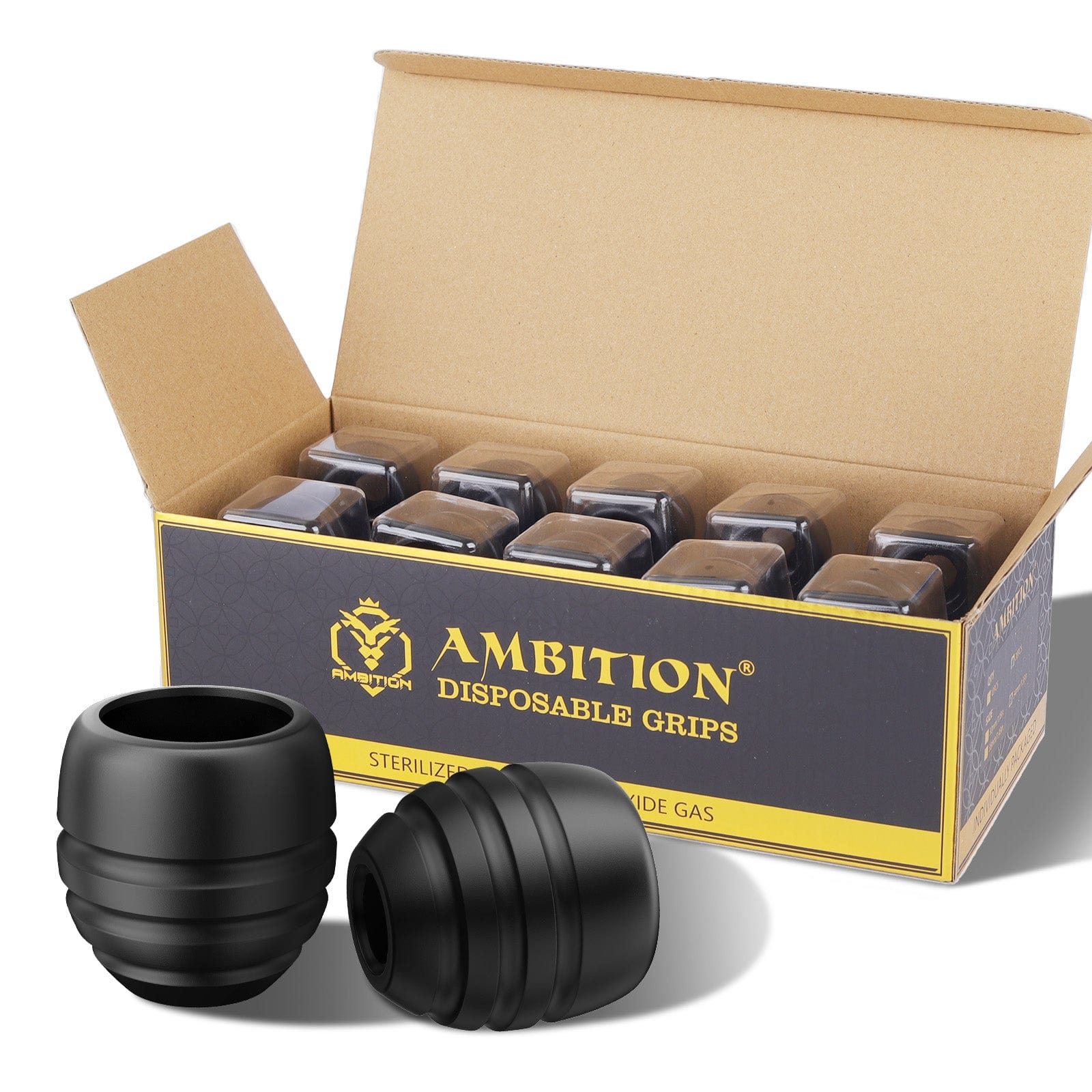Ambition Soldier P1 Disposable Tattoo Grips-20Pcs