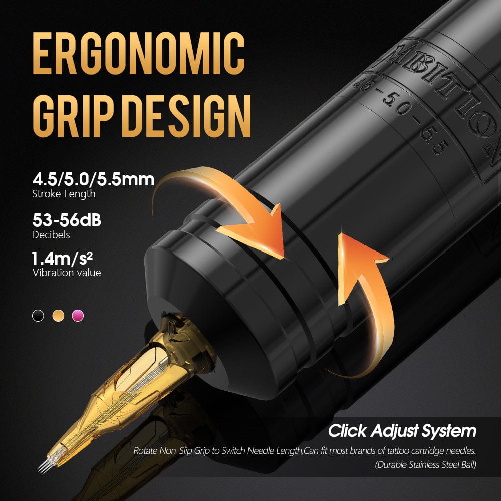 Ambition Torped 36mm Rotary Tattoo Pen Machine