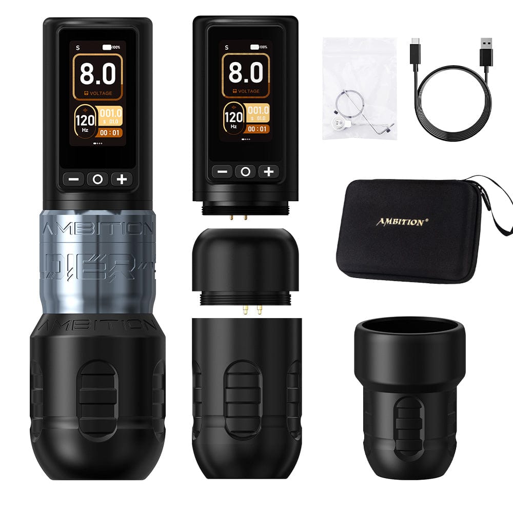 Ambition Soldier 270 Wireless Tattoo Pen Machine