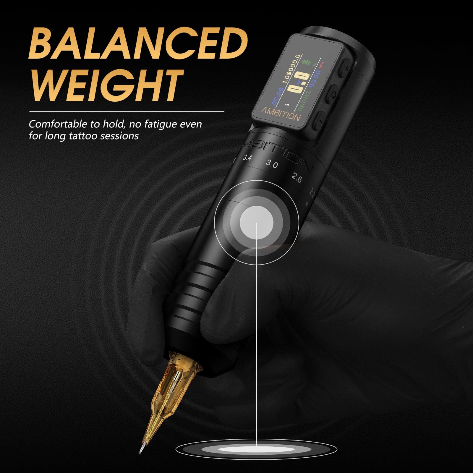 Ambition Paco Wireless Tattoo Pen Machine