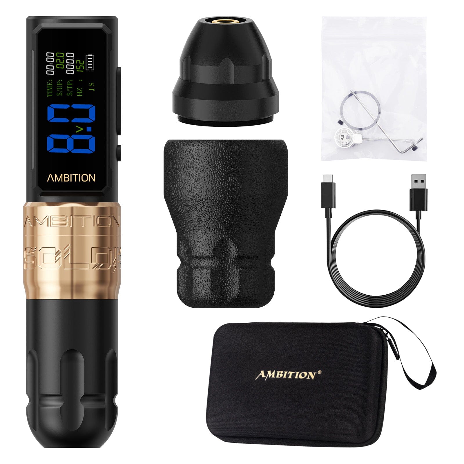 Ambition Soldier 270 S Wireless Tattoo Pen Machine