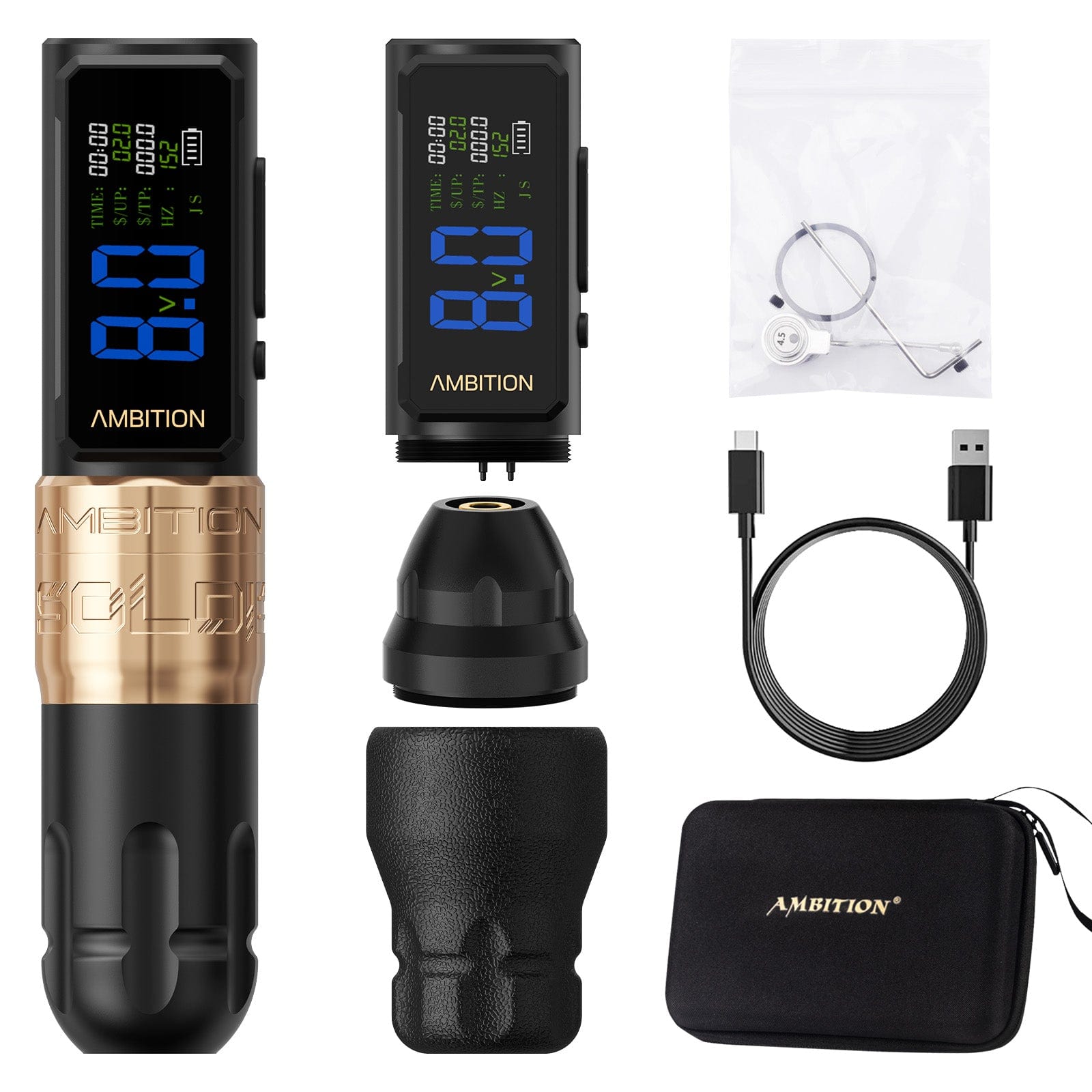 Ambition Soldier 270 S Wireless Tattoo Pen Machine