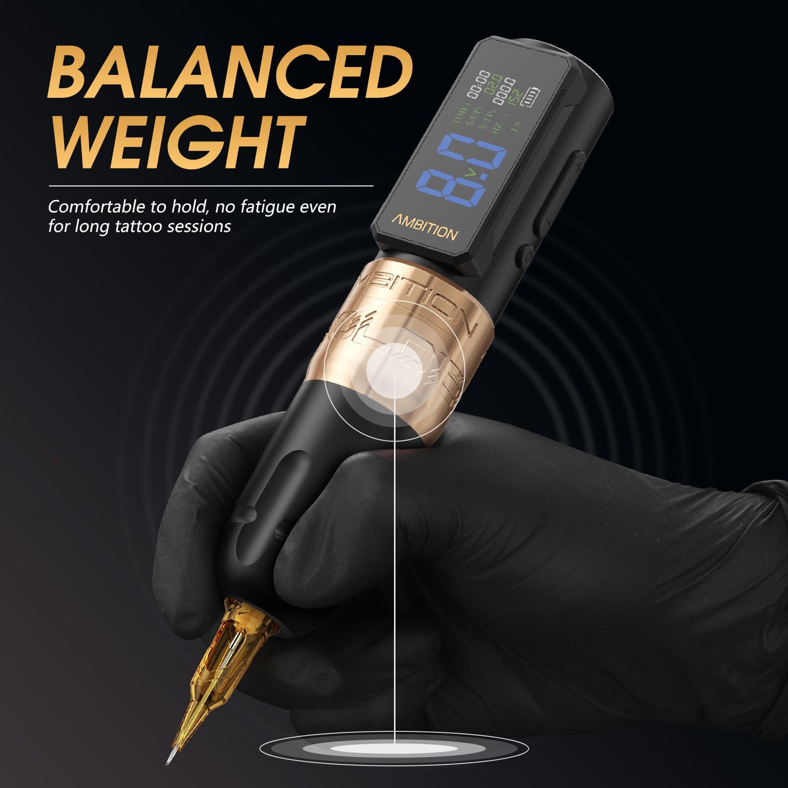 Ambition Soldier 270 S Wireless Tattoo Pen Machine