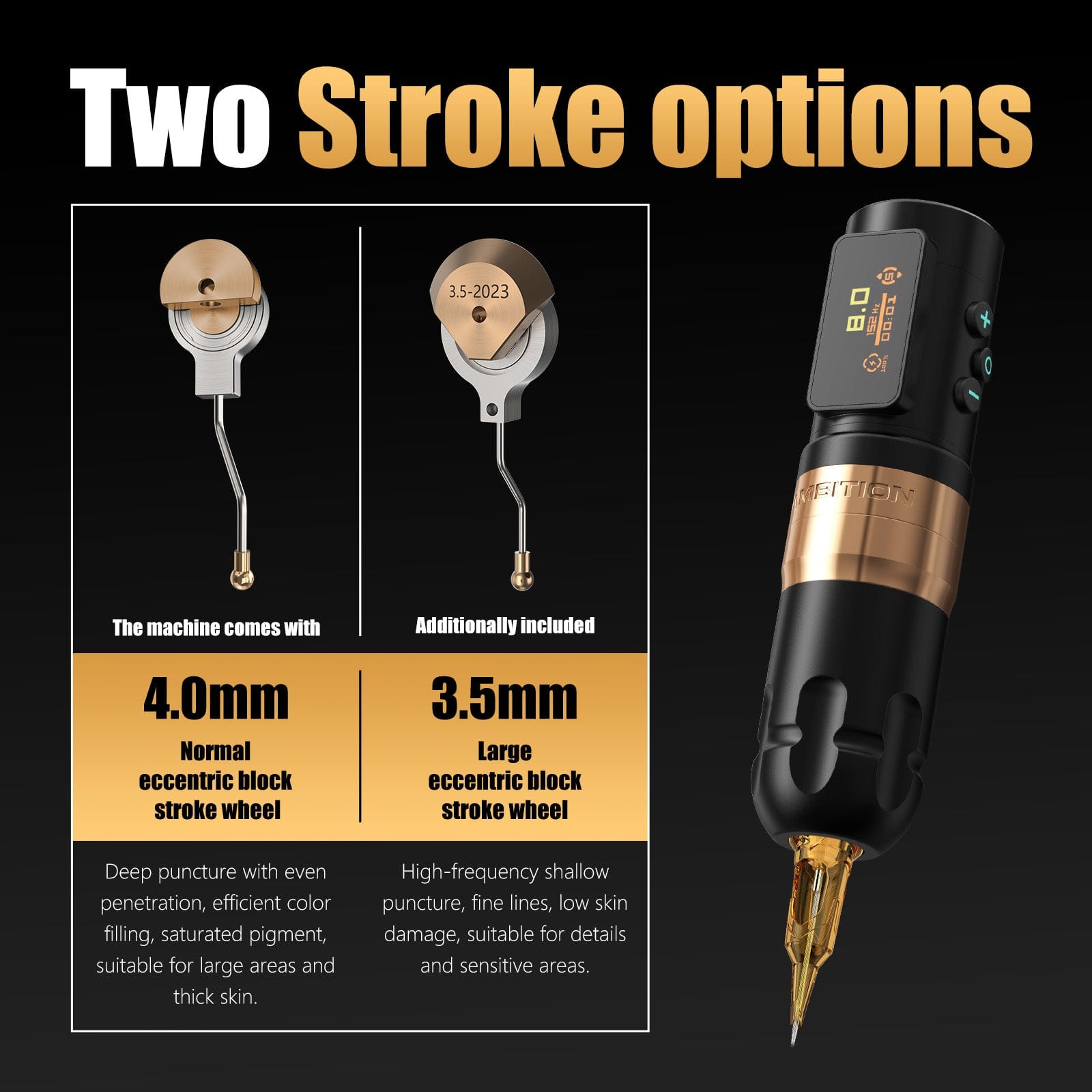 Ambition Shura-X Wireless Tattoo Pen Machine