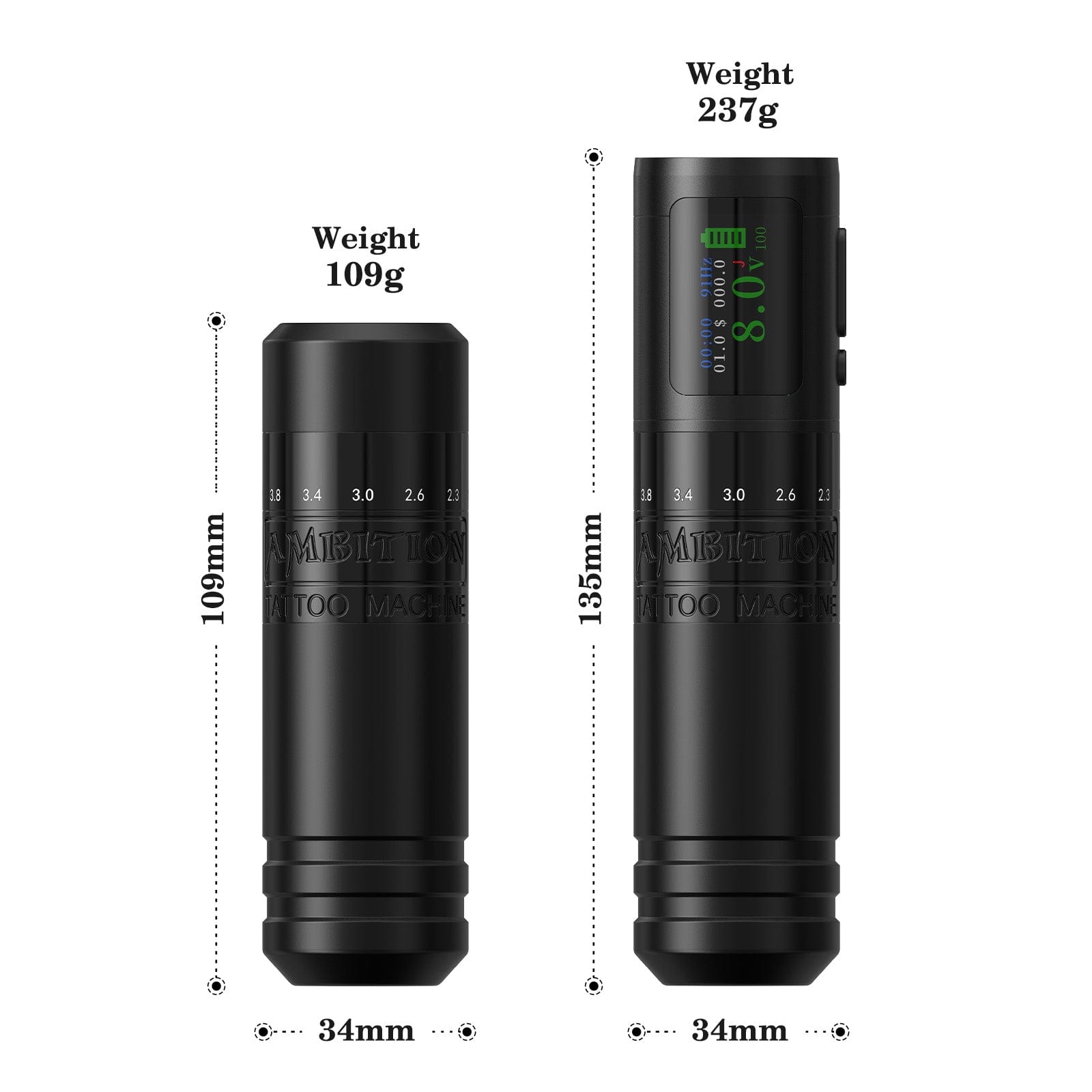 Ambition C1 Wireless Tattoo Pen Machine