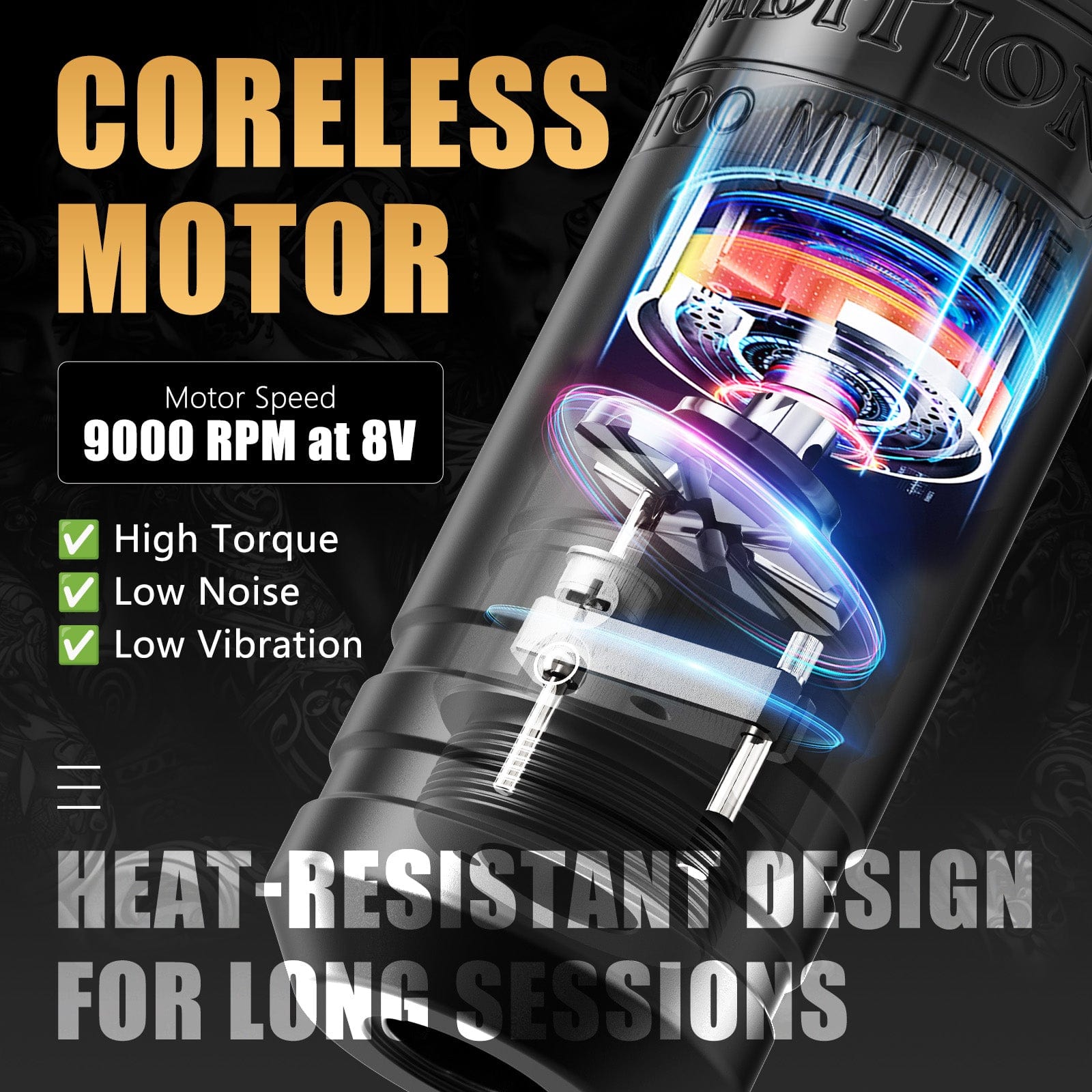 Ambition C1 Wireless Tattoo Pen Machine