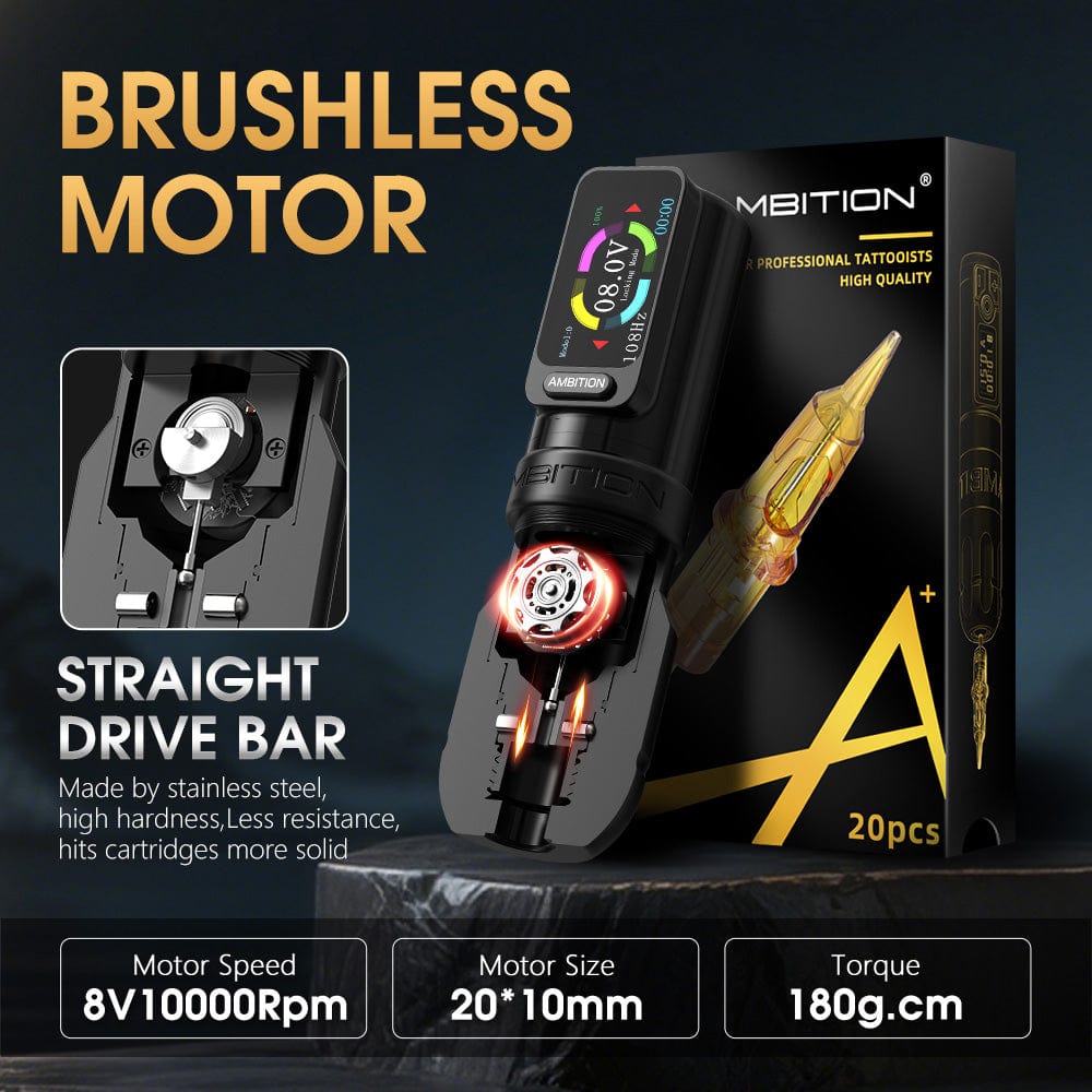 Ambition Torden Pro Wireless Tattoo Pen Machine
