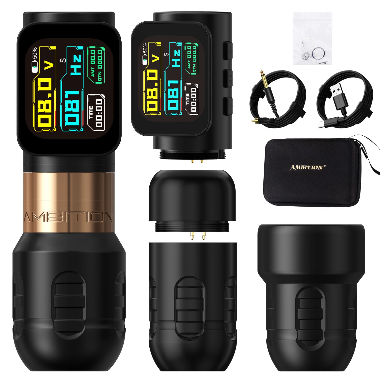 Ambition Zetton Series Wireless Tattoo Machine
