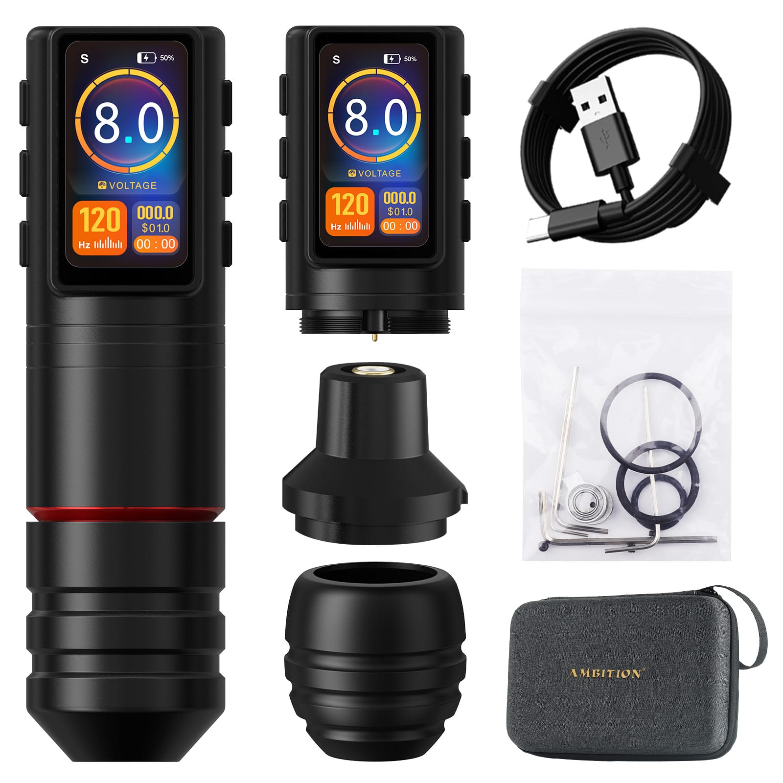 Ambition Ninja Pro/Vane Wireless Tattoo Machine