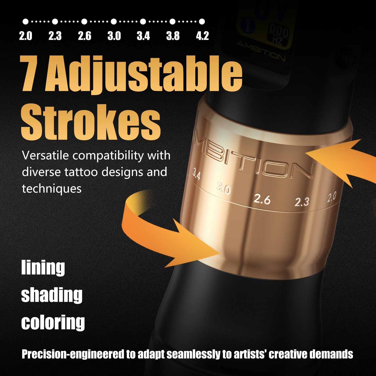 Ambition C3 Wireless Tattoo Pen Machine