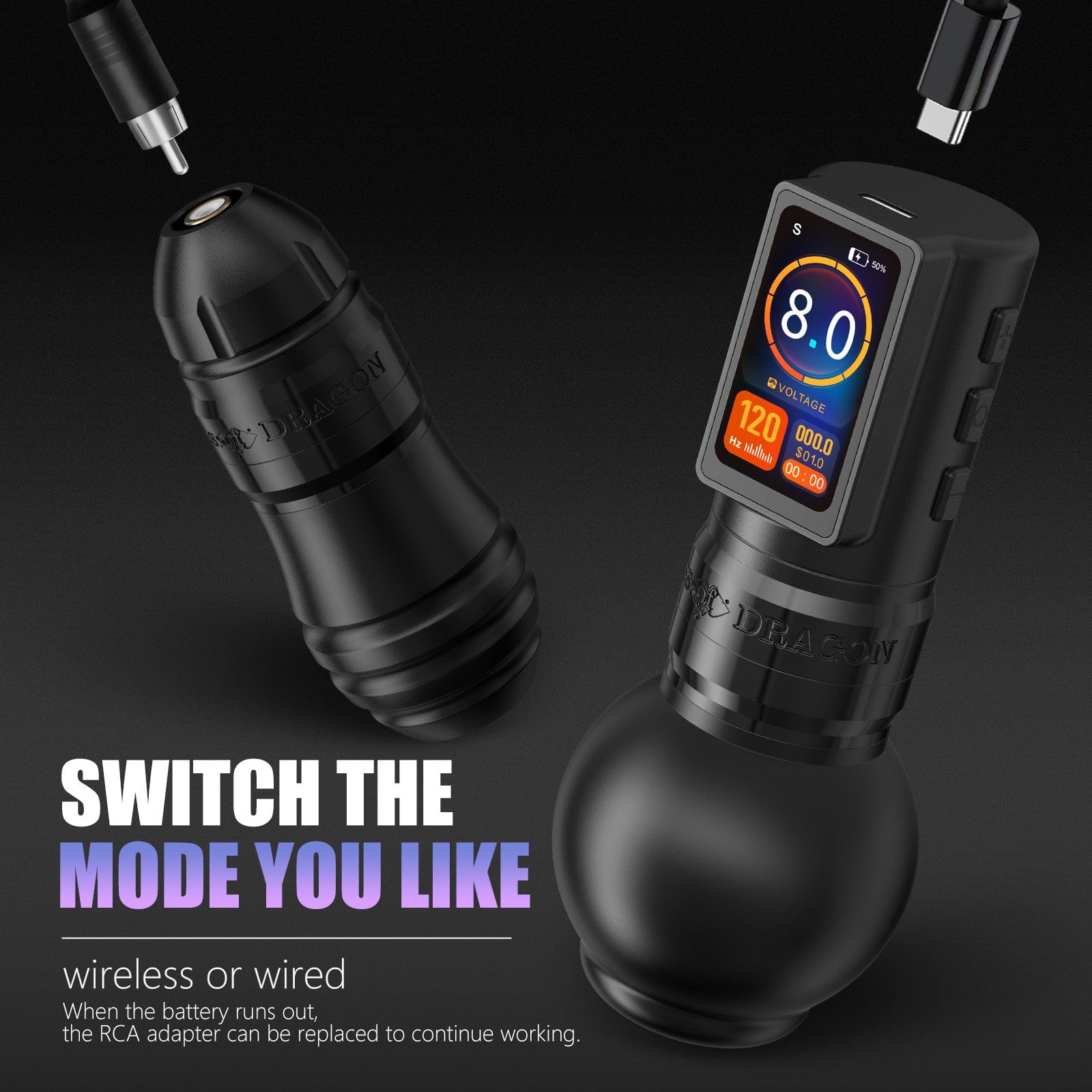 Ambition Traveler-T1 Wireless Tattoo Pen Machine