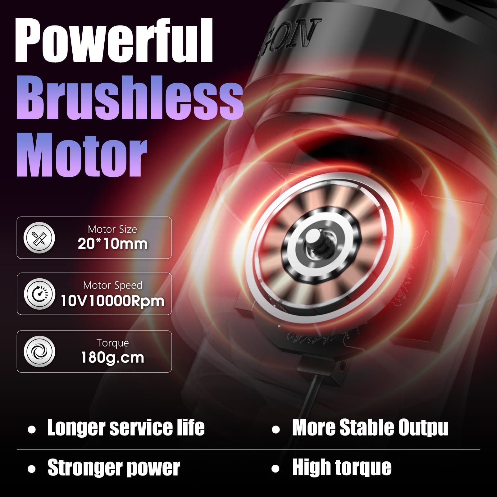 Ambition Traveler T1/Torped Max Wireless Tattoo Machine