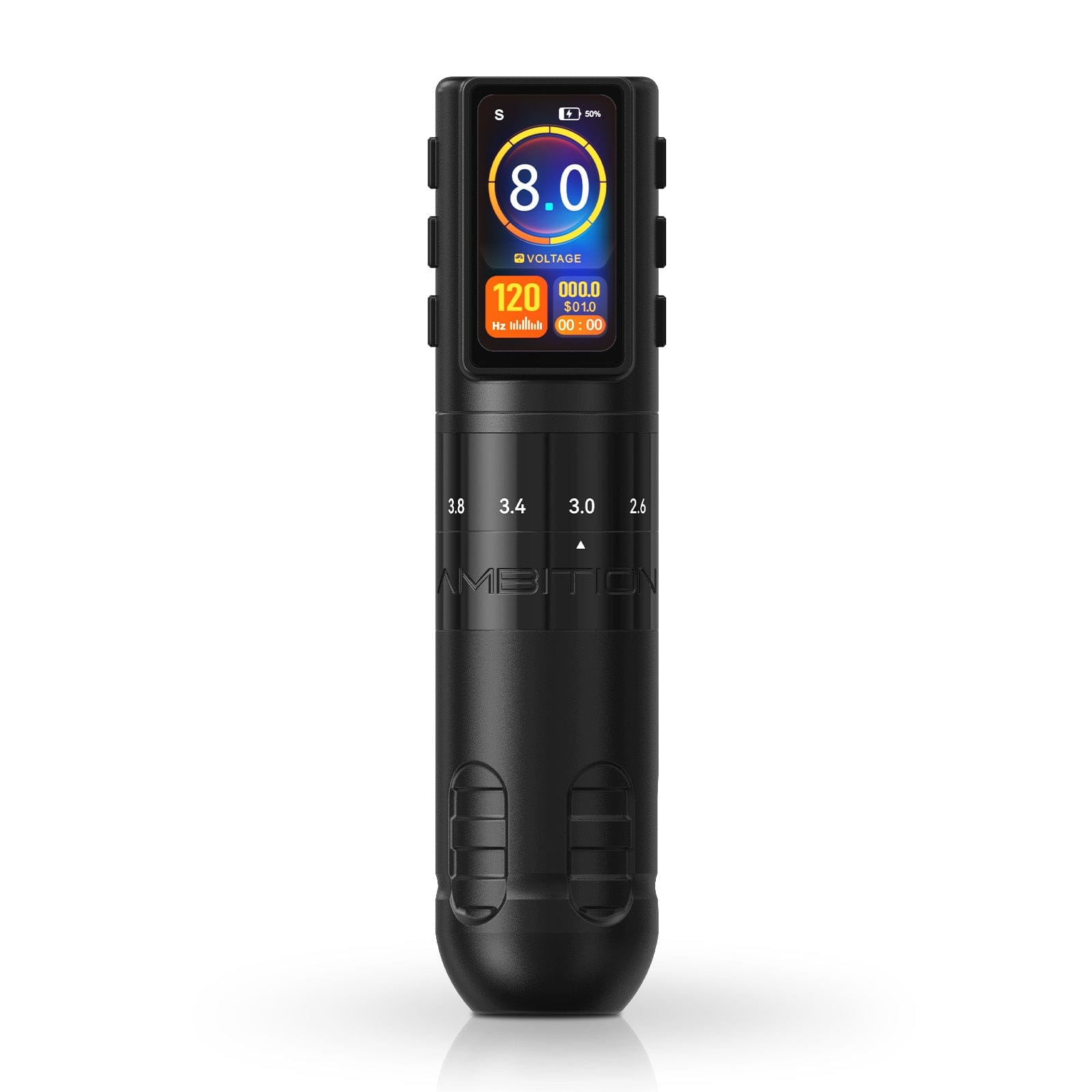 Ambition Paco Wireless Tattoo Pen Machine Adjustable Stroke 2.2-4.2mm