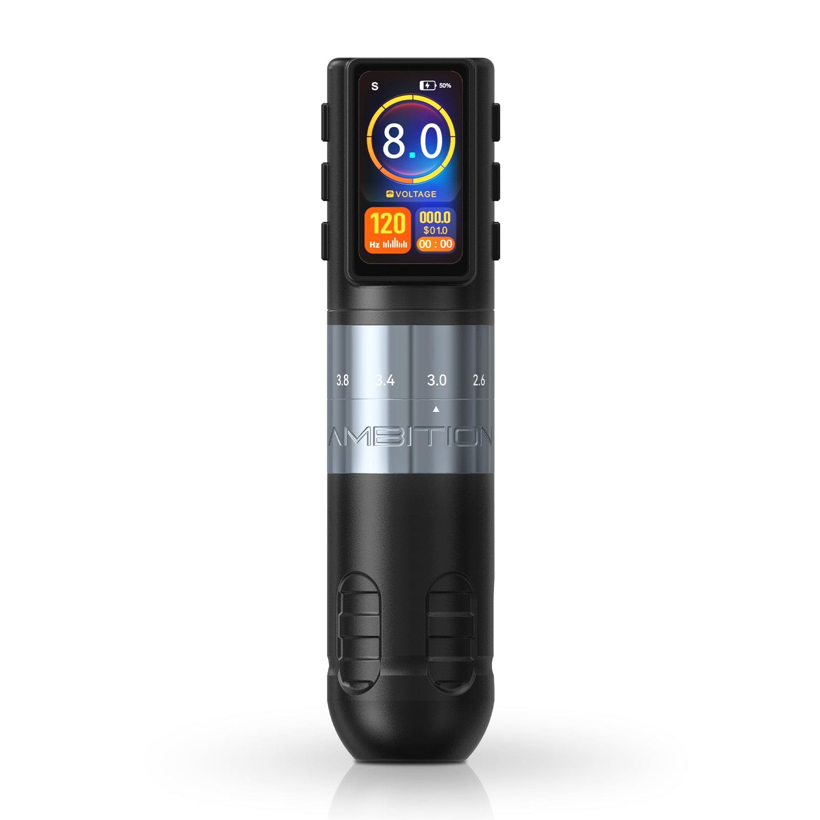 Ambition Paco Wireless Tattoo Pen Machine Adjustable Stroke 2.2-4.2mm