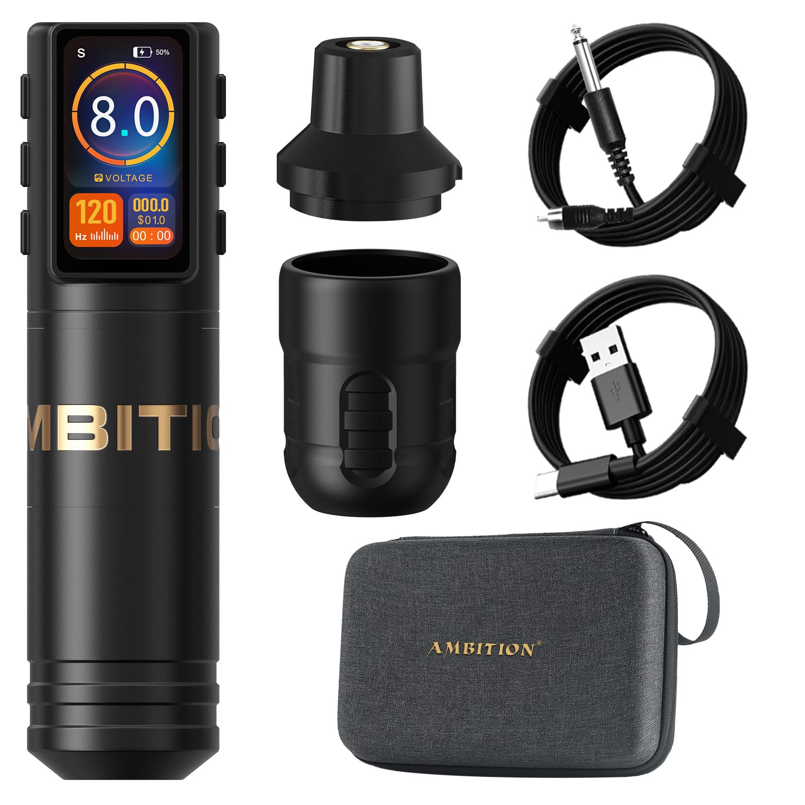 Ambition Ninja Max+ Wireless Tattoo Pen Machine