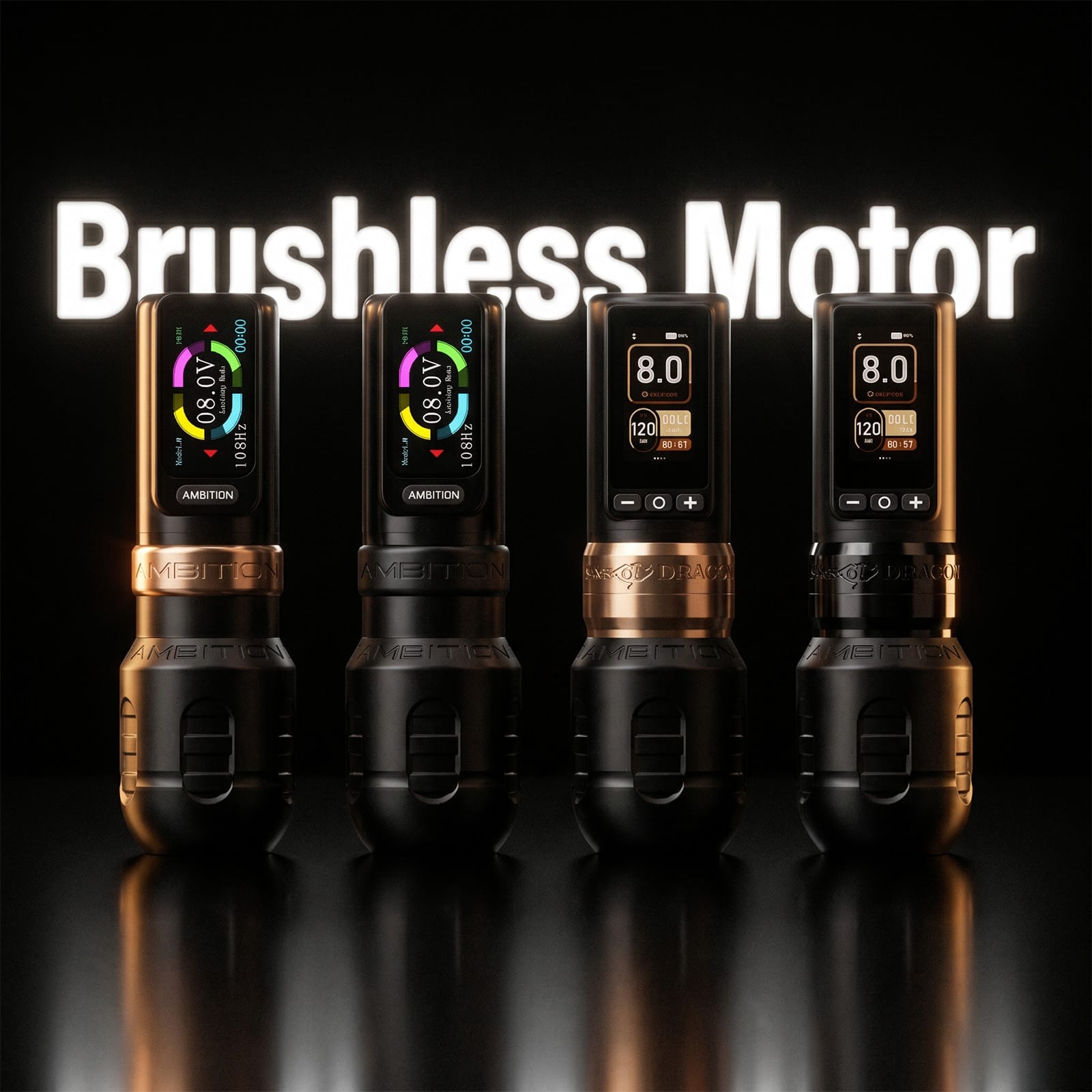 Ambition Traveler T1/Torped Max Wireless Tattoo Machine