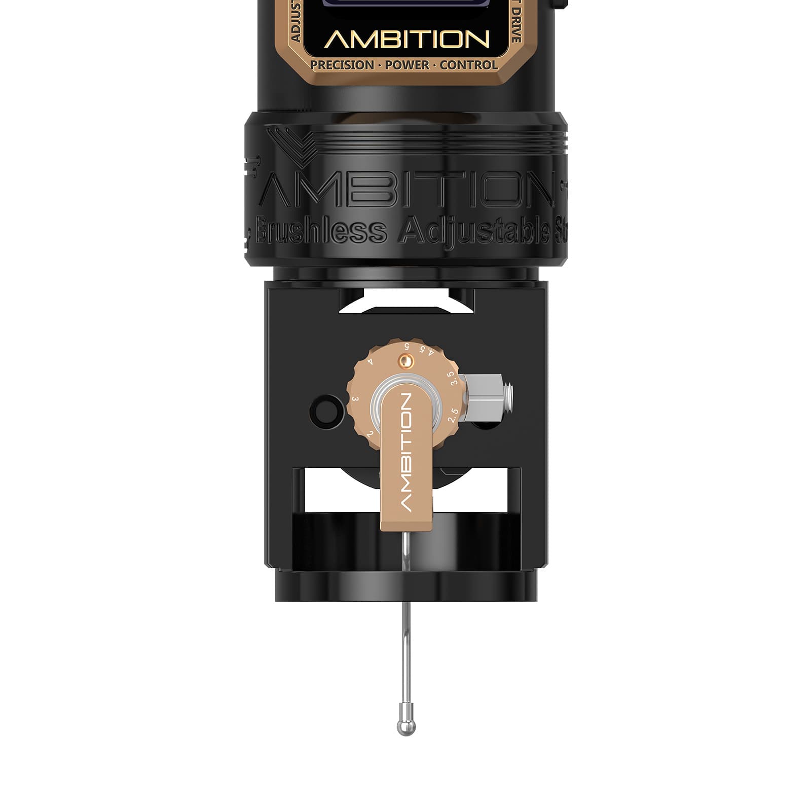 Ambition Epoch Max Wireless Tattoo Pen Machine with 9 Strokes Length 1.0mm-5.0mm