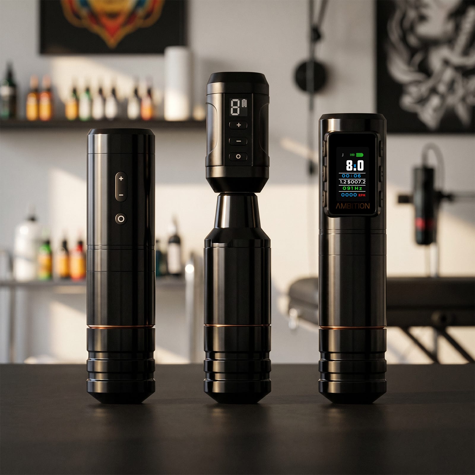 Ambition Ninja Series Wireless Tattoo Machine
