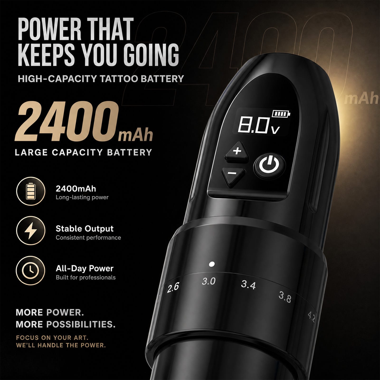 Ambition Troll Wireless Tattoo Machine