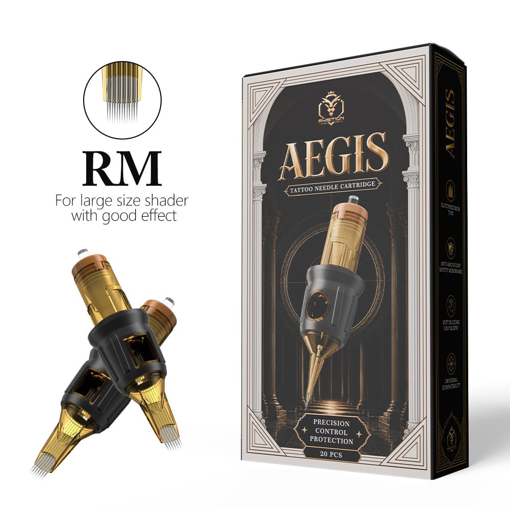 Ambition AEGIS Tattoo Cartridge needles Round Magnum