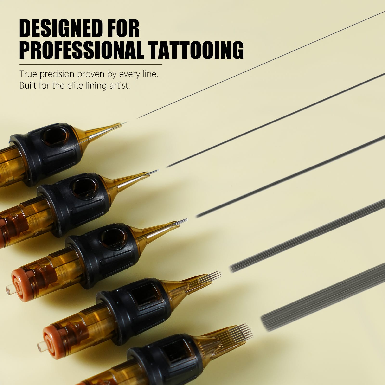 Ambition AEGIS Tattoo Cartridge needles Round Magnum