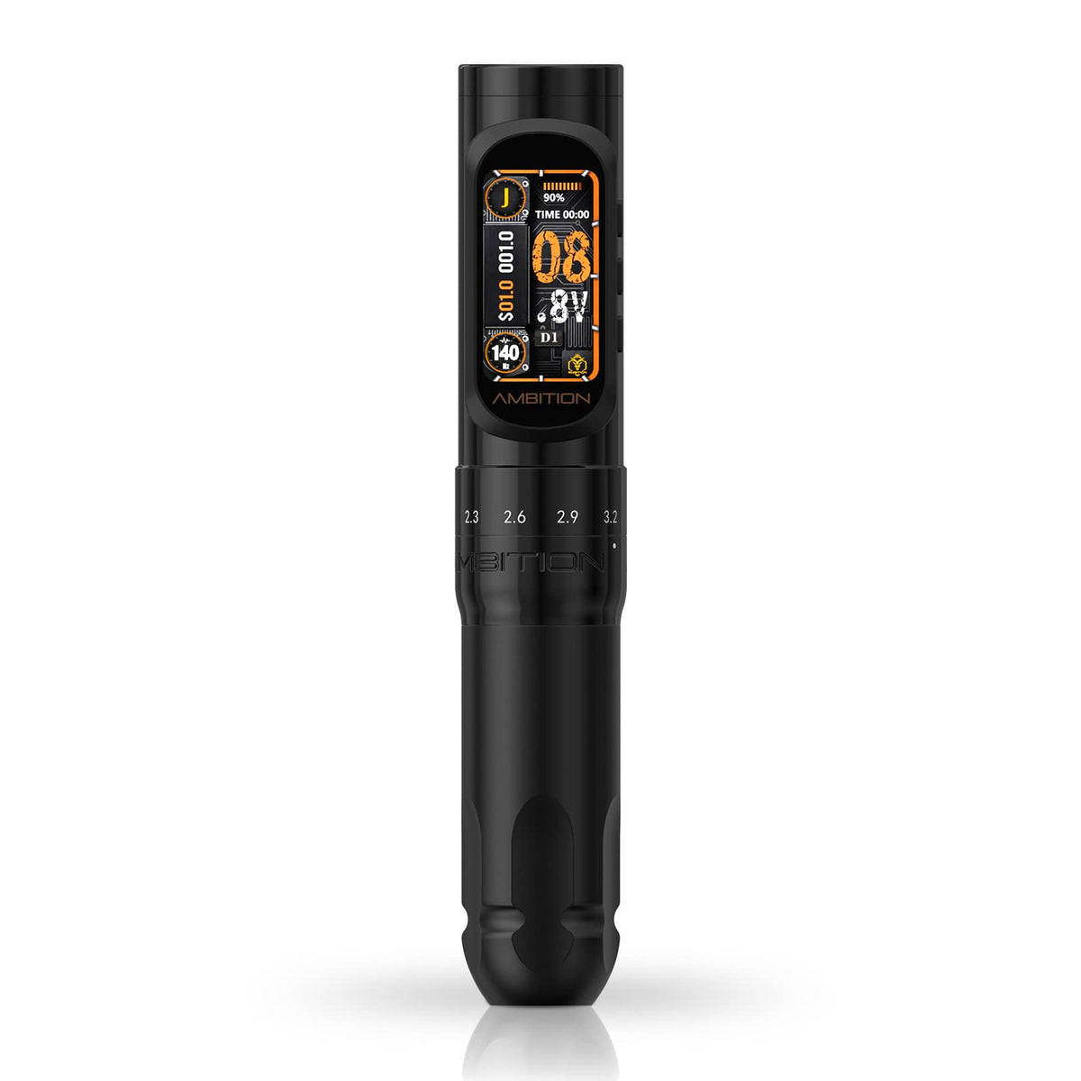 Machine à maquillage permanent sans fil Ambition Sally 270 avec stylo et 6 longueurs de course