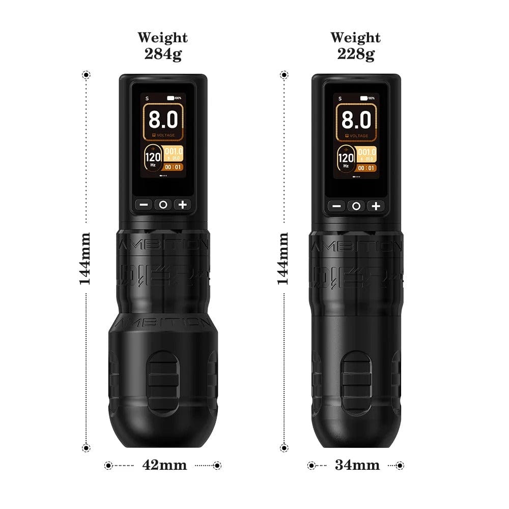 Tattoo Kit | Ambition Soldier 270 Wireless Tattoo Machine Kit
