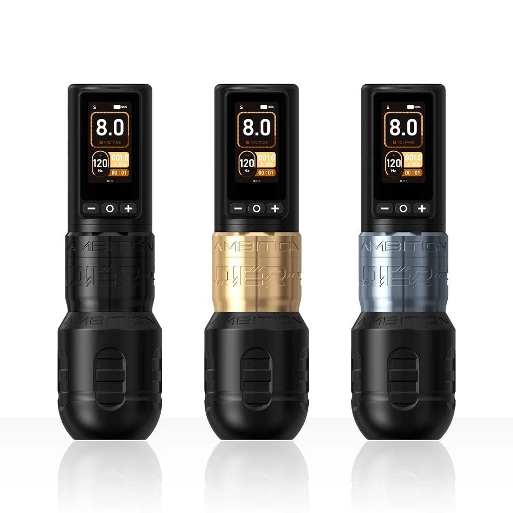 Tattoo Kit | Ambition Soldier 270 Wireless Tattoo Machine Kit