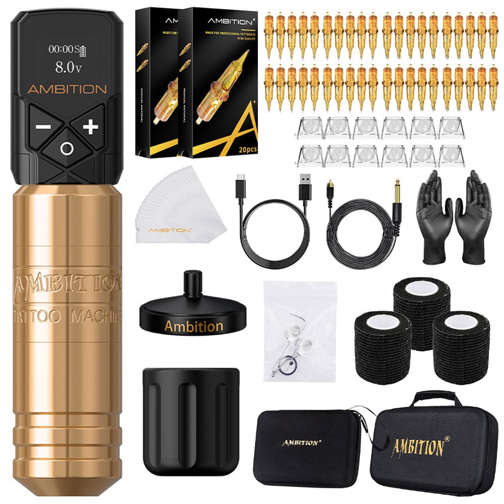 Kit de tatouage | Kit de machine à tatouer Ambition Torped