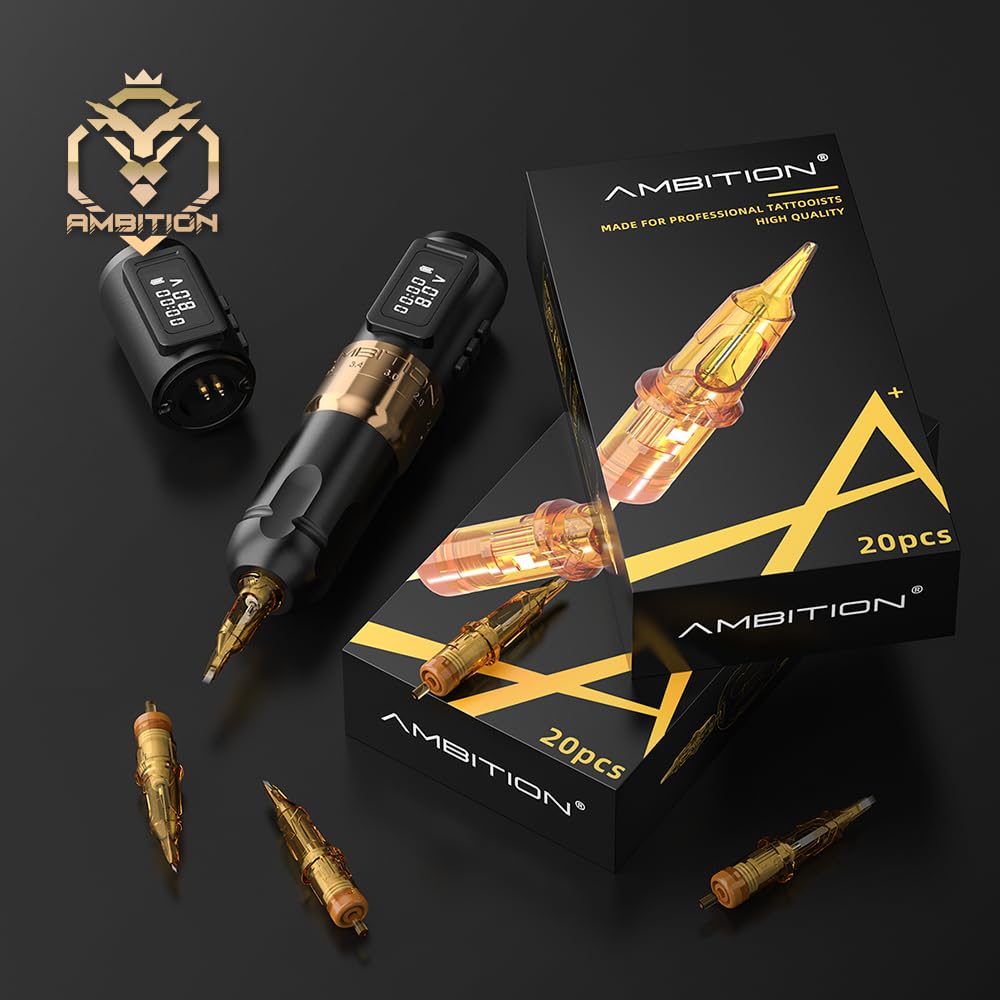 Kit de tatuaje | Máquina de tatuaje inalámbrica Ambition Mars-U