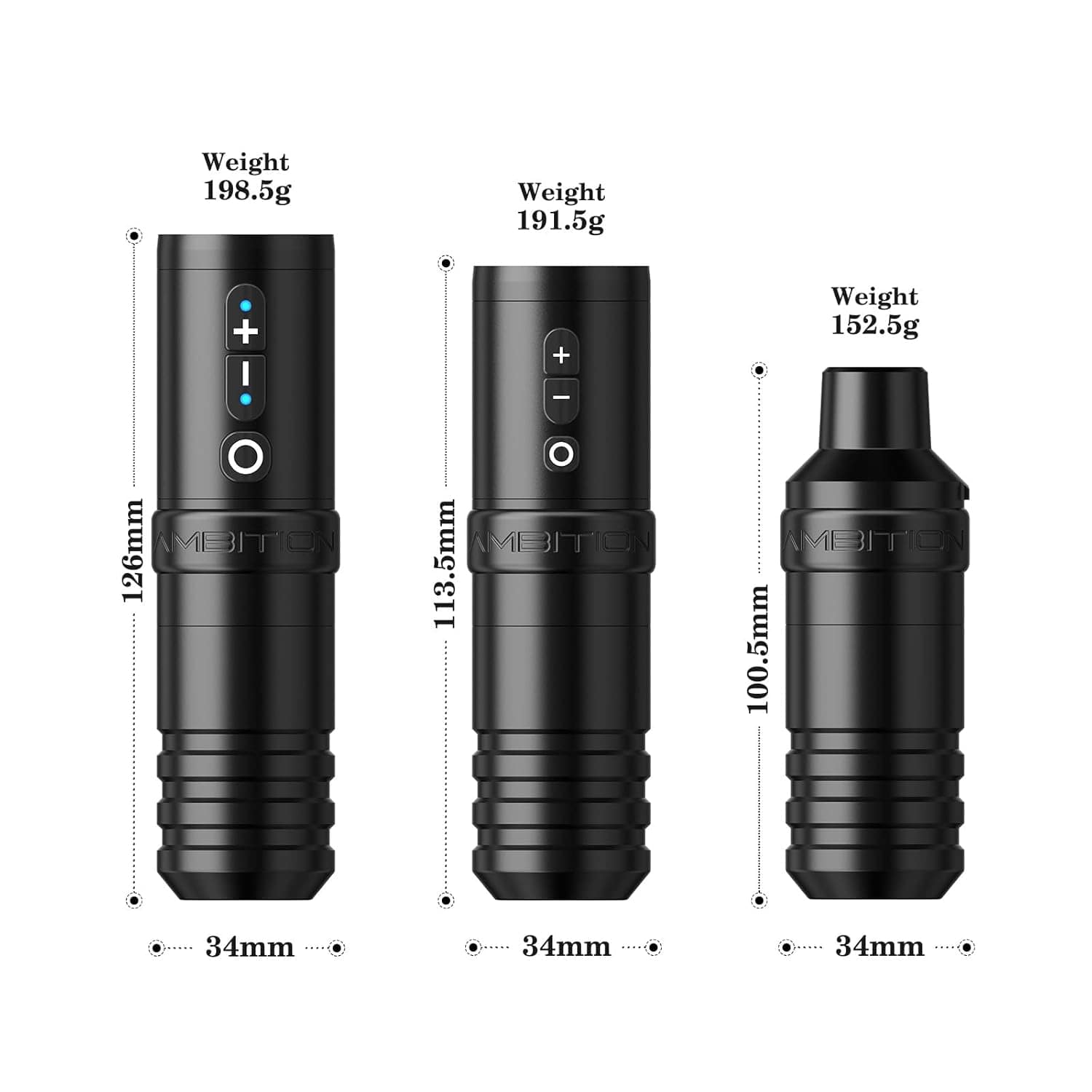 Ambition Torden-X Wireless Tattoo Pen Machine