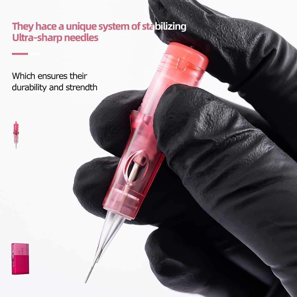 Ambition SMP Permanent Makeup Tattoo Cartridge Needles Flat Shader