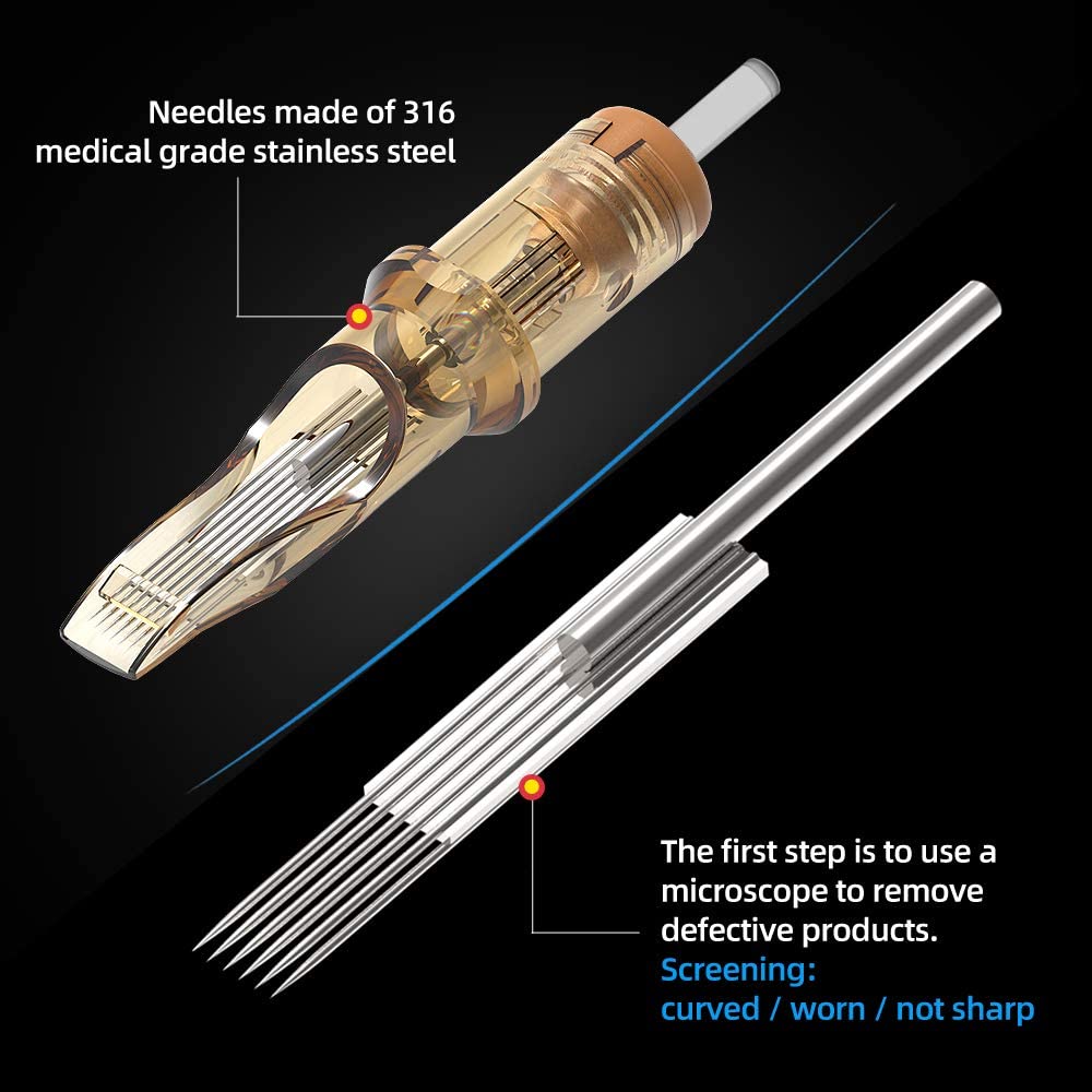 Ambition Premium Tattoo Cartridge Needles Round Liner