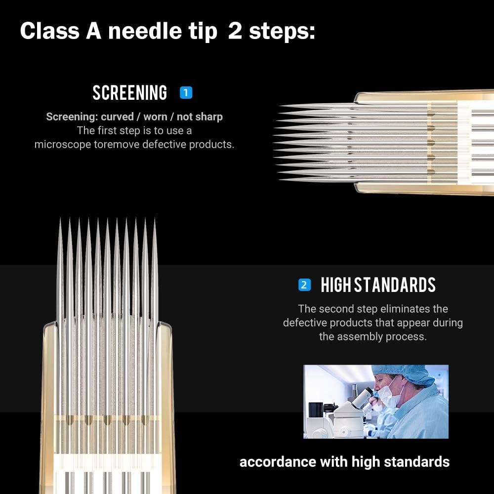 Ambition Premium Tattoo Cartridge Needles Round Liner