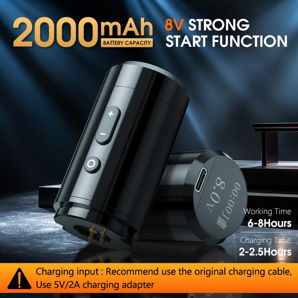 Ambition Ninja Plus Wireless Tattoo Pen Machine