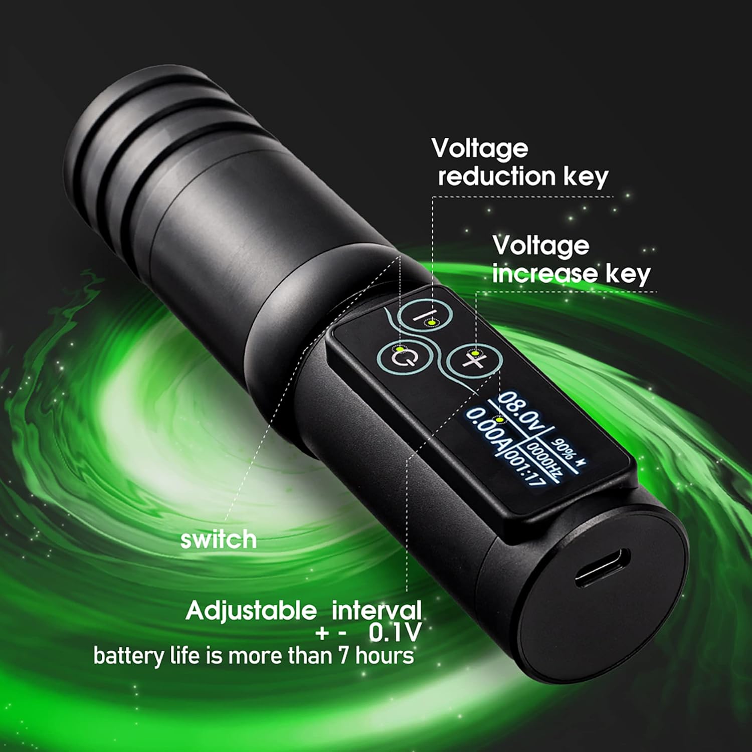 Ambition Torden Wireless Tattoo Pen Machine