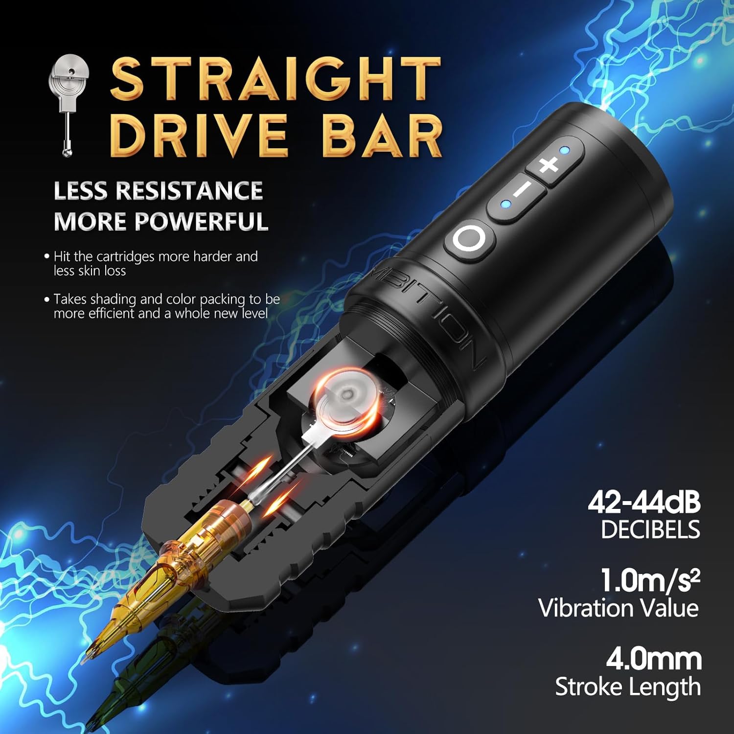 Ambition Torden-X Wireless Tattoo Pen Machine