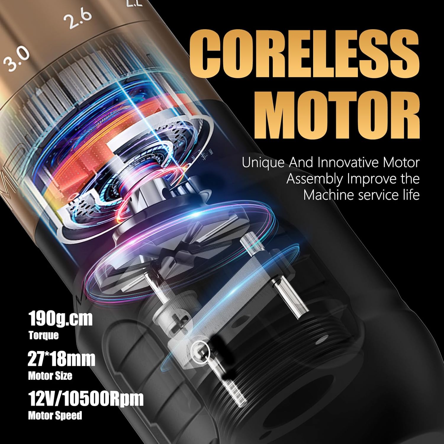 Tattoo Kit | Ambition Seher Pro Wireless Tattoo Machine Kit