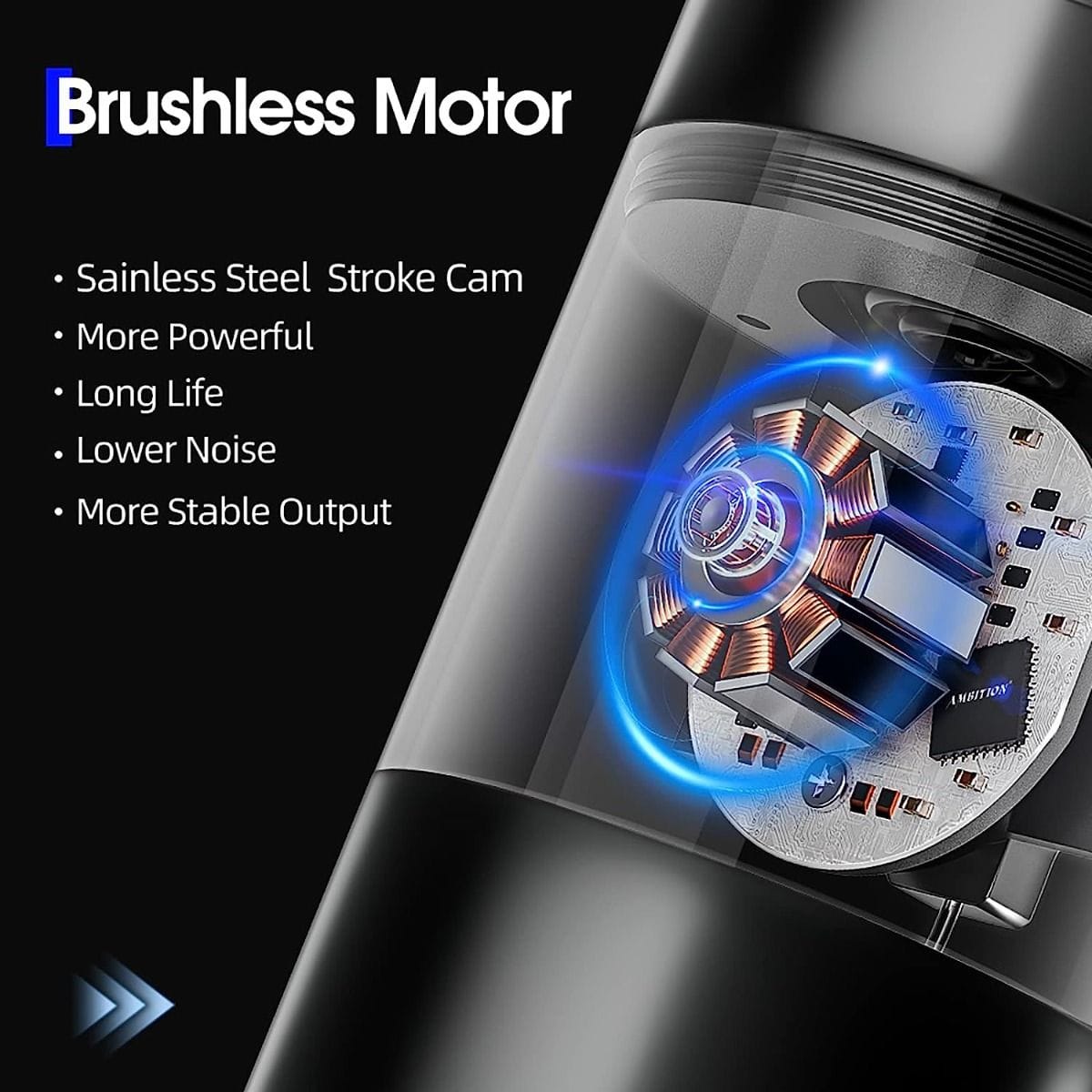 Ambition Torped 32mm Rotary Tattoo Pen Machine