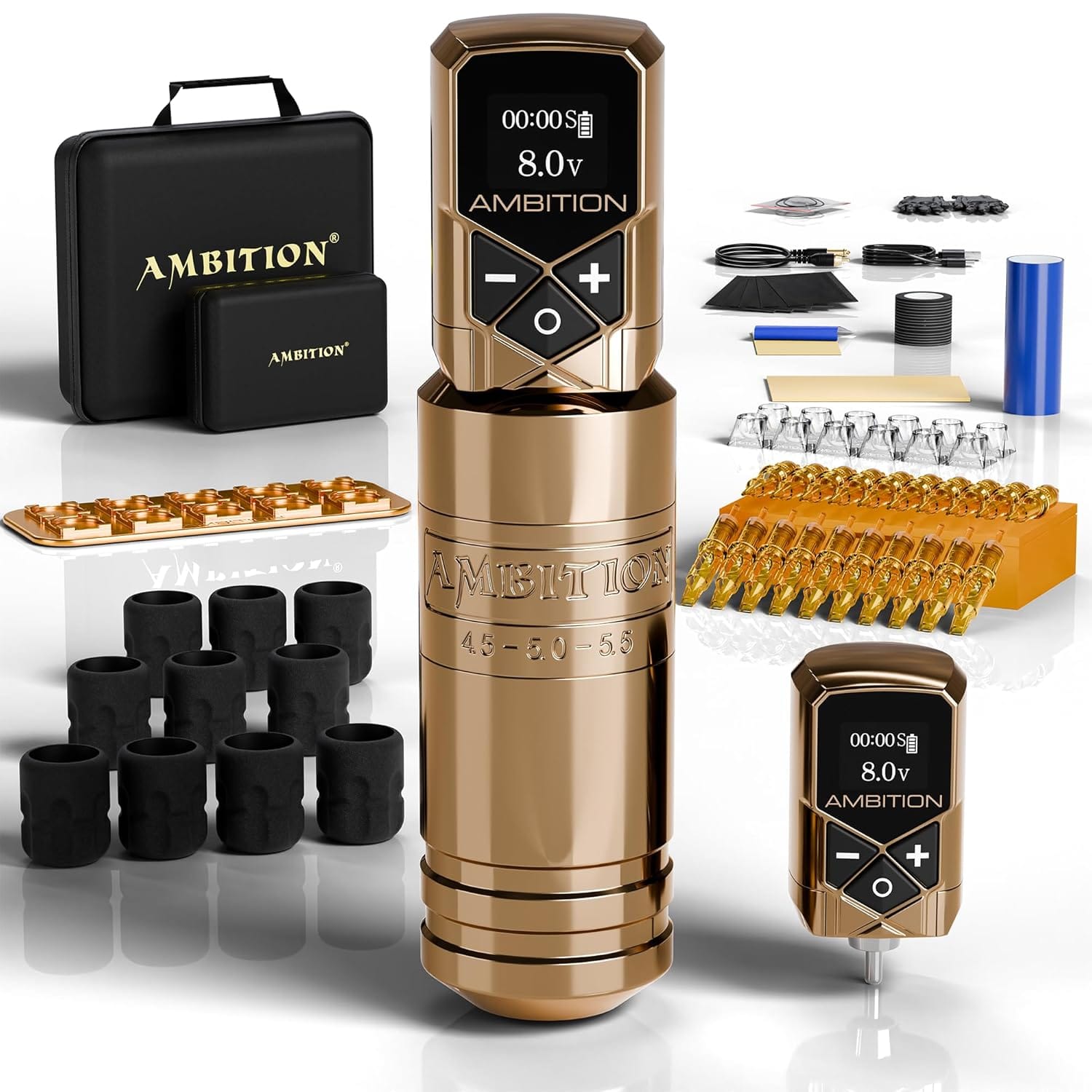 Tattoo Kit | Ambition Torped 36mm Wireless Tattoo Machine Kit