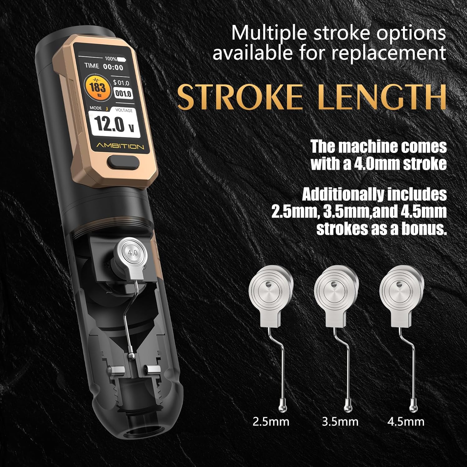 Ambition Vibe Ultra Wireless Tattoo Pen Machine