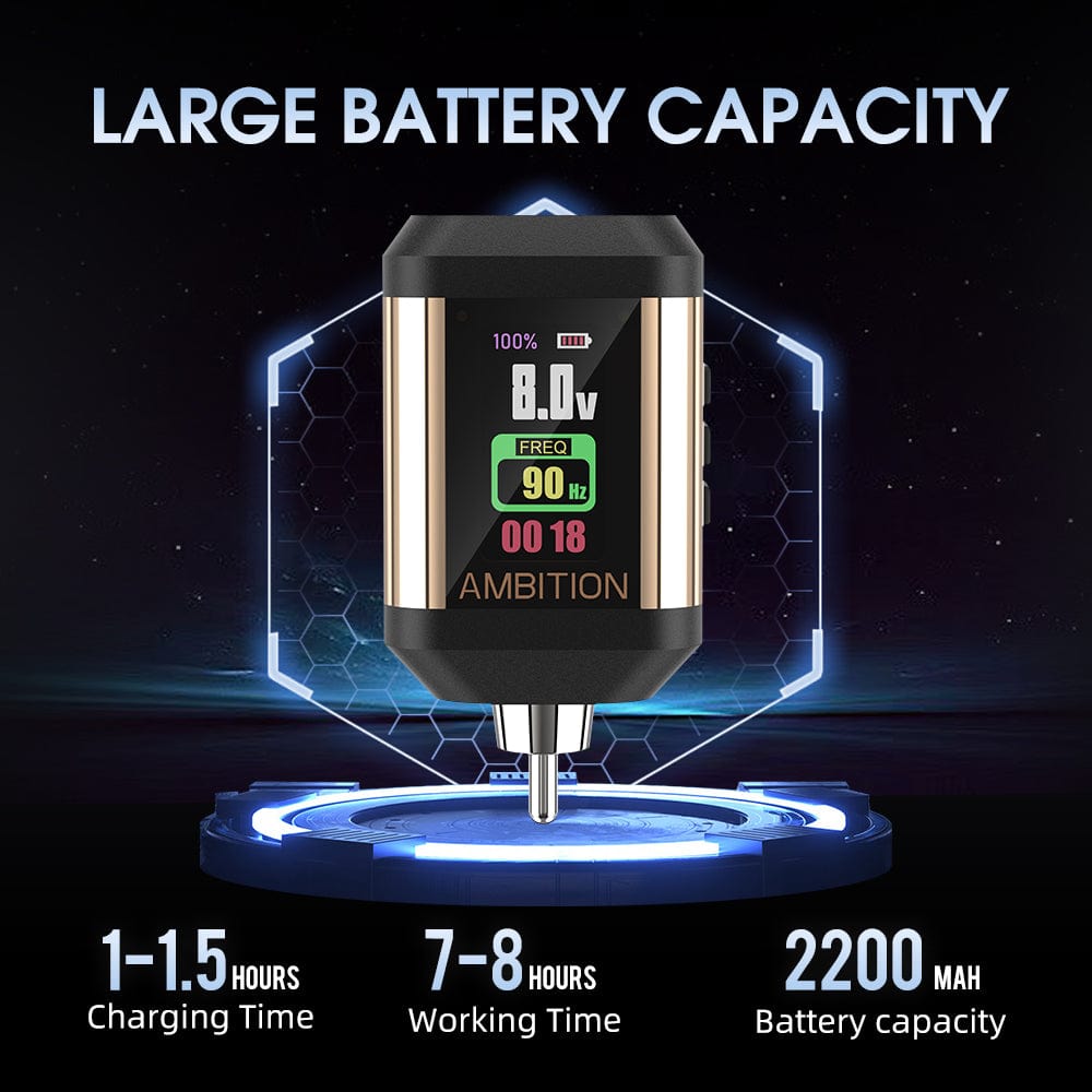 Fuente de alimentación para máquinas de tatuaje Ambition Korall Mini RCA
