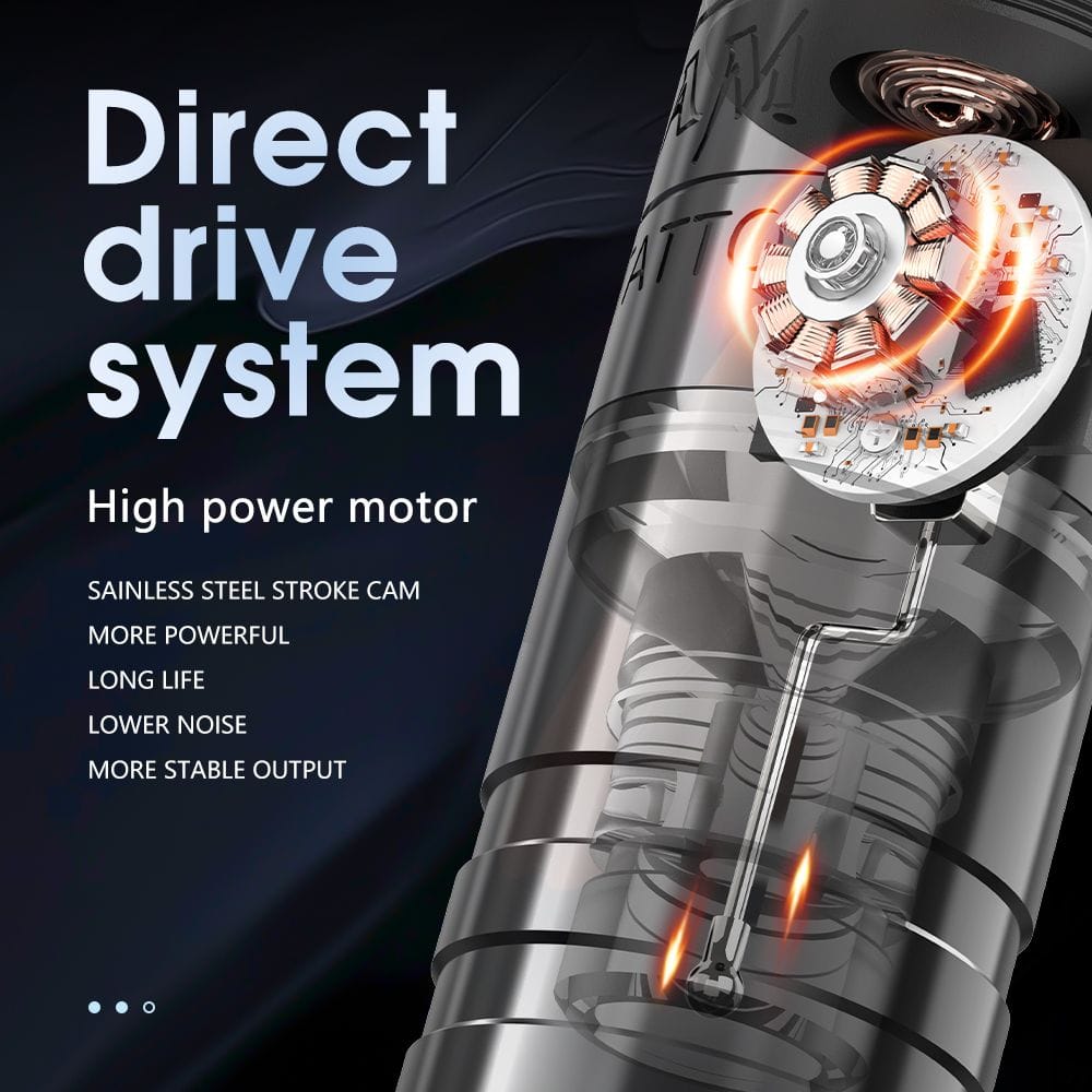 Ambition Torped 28mm Rotary Tattoo Pen Machine