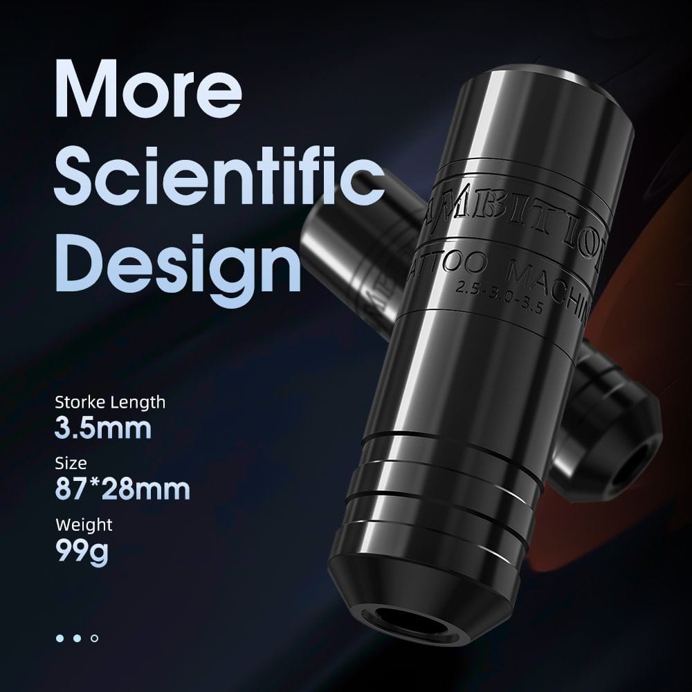 Ambition Torped 28mm Rotary Tattoo Pen Machine