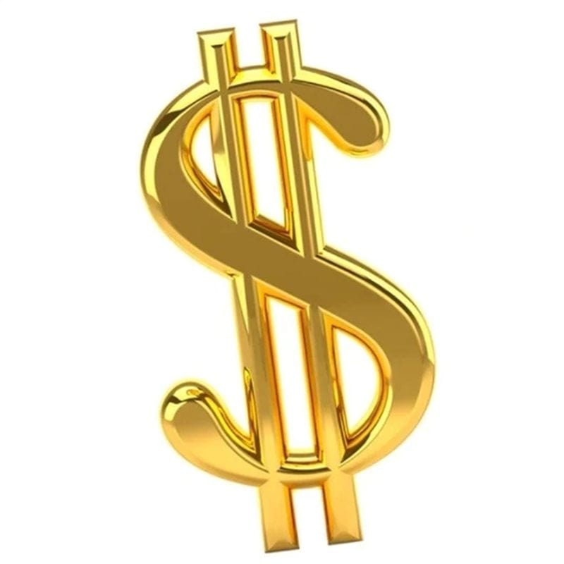 La cantidad 1 es $1