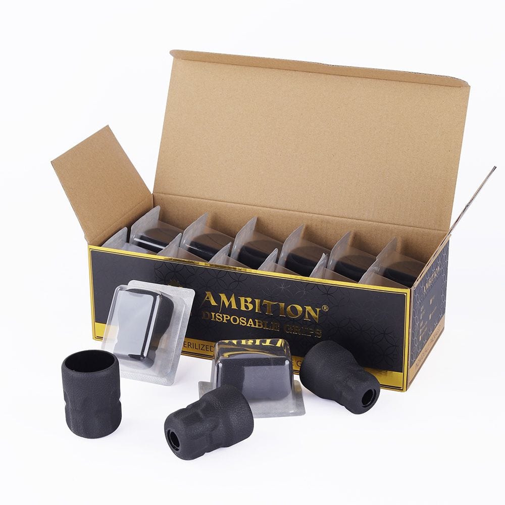 Ambition Soldier P2 Disposable Tattoo Grips-12Pcs