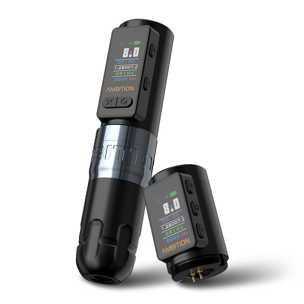 Ambition Soldier Max Wireless Tattoo Pen Machine