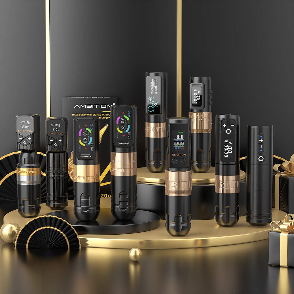 Ambition Vibe Max Wireless Tattoo Pen Machine